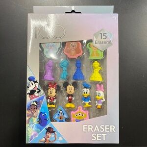 Disney’s 100 Eraser Set